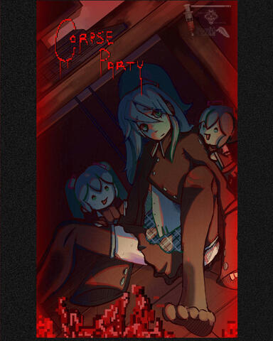 Corpse Party inspired Miku fanart